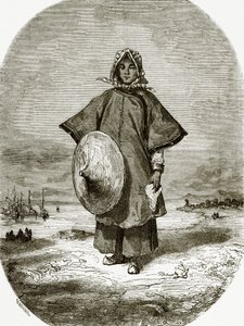Femme de bateau chinoise - English School