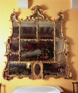 Miroir chinois, chambre de York, château d