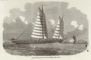 Bateau de contrebande chinois, détroit de Formose - English School
