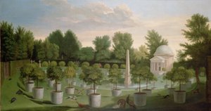 Jardins de la maison de Chiswick - English School