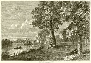 Chiswick Mall, en 1820 - English School