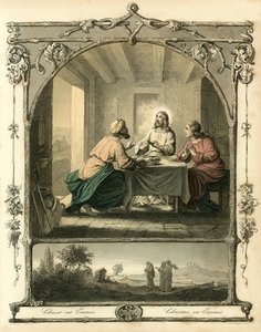 Le Christ à Emmaüs - English School