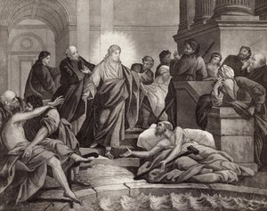 Le Christ à la piscine de Bethesda - English School