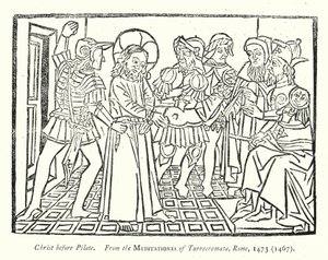 Christ devant Pilate, d
