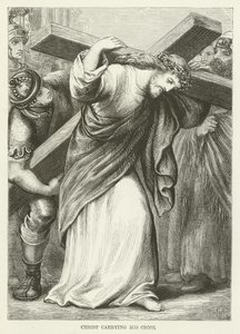 Christ portant sa croix - English School