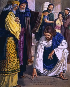 Le Christ au Temple - English School