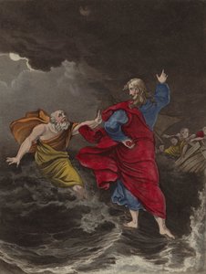 Le Christ marchant sur l