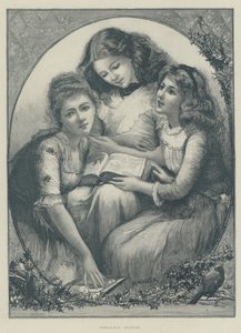 Histoires de Noël (gravure) - English School