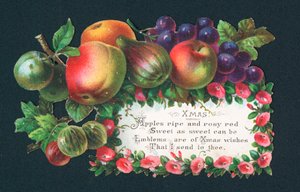 Carte de Noël - English School