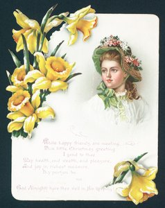 Carte de Noël - English School