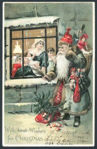 Carte de Noël - English School