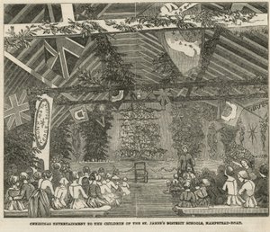 Divertissement de Noël pour les enfants des écoles du district de St James - English School