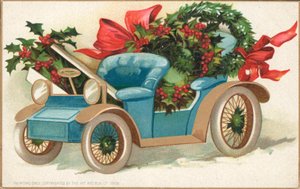Voiture de Noël