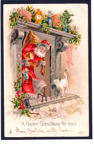 Carte postale de Noël, 1903