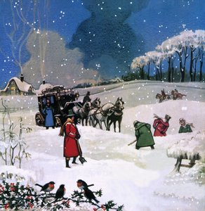 Scène de Noël - English School