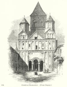 Église de Marmoutier (gravure) - English School