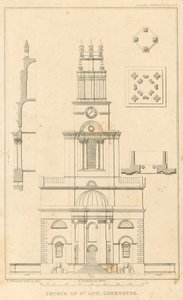 Église de St Ann, Limehouse, Londres - English School