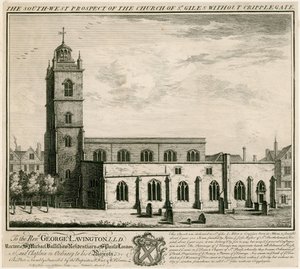 Église St Giles Without Cripplegate, Londres - English School