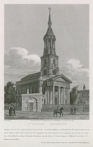Église Saint-Léonard, Shoreditch - English School
