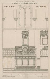 Église Sainte-Marie à la Croix, Shoreditch - English School