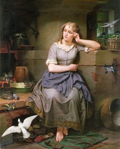 Cendrillon et les oiseaux, 1868 - English School