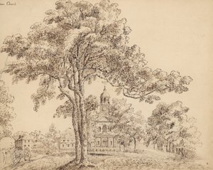 Église de Clapham, Surrey - English School