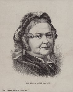 Clara Lucas Balfour, militante anglaise de la tempérance - English School