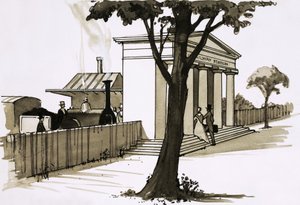 Gare ferroviaire classique - English School