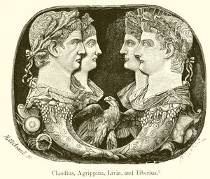 Claude, Agrippine, Livia et Tibère - English School