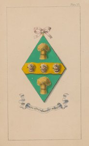 Blason; La richesse est la récompense de l