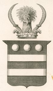 Blason de Sir Edward Hungerford - English School
