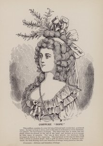 Coiffure "Hope" (engraving) - English School