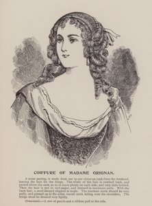 Coiffure de Madame Grignan (gravure)