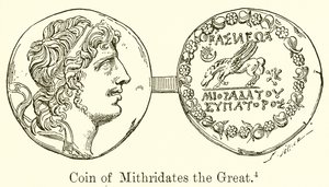 Pièce de Mithridate le Grand - English School