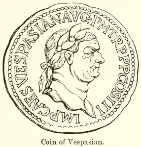 Pièce de monnaie de Vespasien - English School