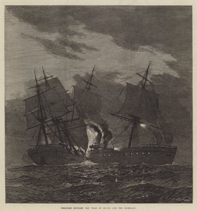 Collision entre la Ville du Havre et le Lochearn - English School