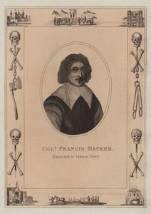 Colonel Francis Hacker, exécuté à Tyburn, 1660 - English School