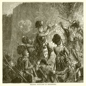 Le colonel Matland à Bhurtpore - English School
