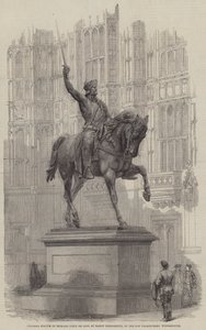 Statue colossale de Richard Cœur de Lion, par le baron Marochetti, dans l