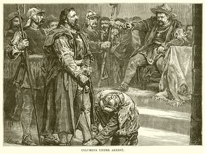 Colomb sous arrestation