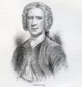 Commodore George Anson, 1er baron Anson (1697-1762) - English School