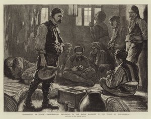 "Condamnés à mort", Bachi-bouzouks impliqués dans le massacre de Batak dans la prison de Philippopolis - English School