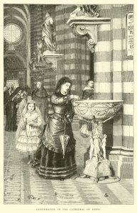 Confirmation dans la cathédrale de Sienne - English School