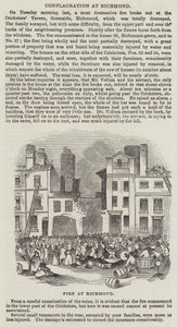 Conflagration à Richmond - English School