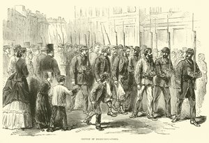 Convoi de déserteurs, Paris, octobre 1870 - English School