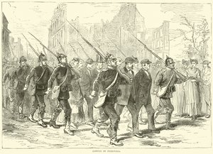 Convoi de prisonniers, octobre 1870 - English School