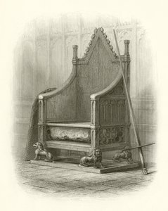 Chaise du couronnement à l