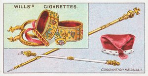 Regalia du couronnement, 1 - English School