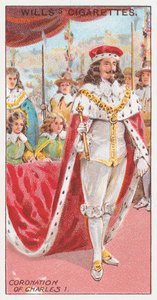 Couronnement de Charles Ier - English School
