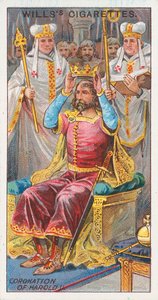 Couronnement de Harold II - English School